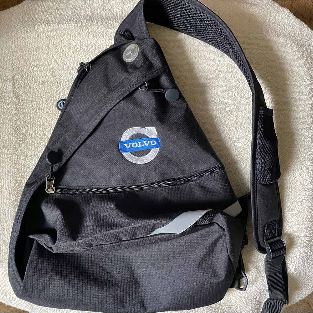 Volvo Casual Sling Chest Bag,
Crossbody,Shoulder Backpack, for
Hiking,Travel